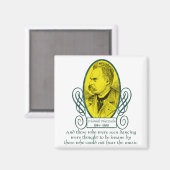 フリードリヒ・ニーチェ マグネット (正面/裏面)