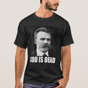 フリードリヒ・ニーチェ 神は死んだ 哲学 N Tシャツ