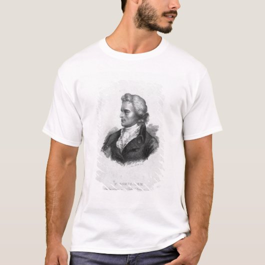 フリードリヒ・フォン・シラー Tシャツ (正面)
