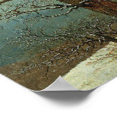 フリードリヒ – 雪の中のケルン ポスター (角)