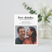 フリードリンク編集可能カラー日付はがきを保存 ポストカード (スタンド正面)