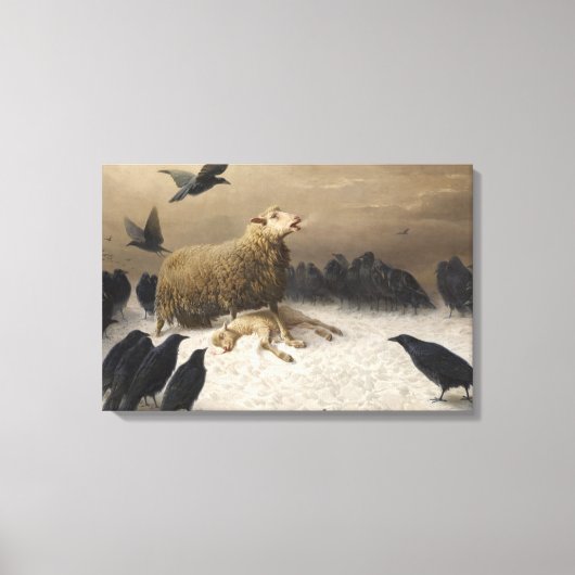 フリードリ威厳があるヒ・シェンク – アンギッシュ キャンバスプリント (正面)