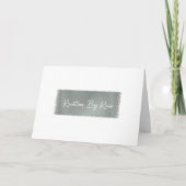 フリードレスのブライズメイドカード 招待状 (裏面)