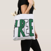 フリーナイジェリア トートバッグ (クローズアップ)