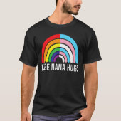フリーナハグレインボートランスジェンダー国旗Lgbtqゲイ Tシャツ (正面)
