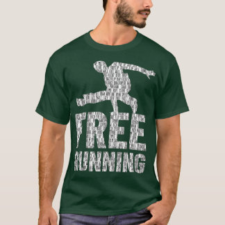 フリーナランニングーフリー技術ギフト Tシャツ