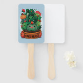 フリーハグスキュラント ハンドファン (正面&裏面)