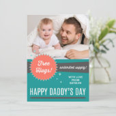 フリーハグスファーザーズデイフラットカード カード (スタンド正面)