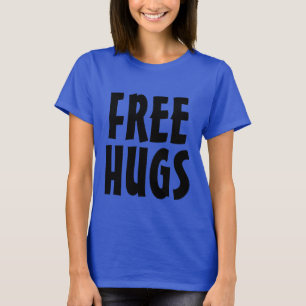 フリーハグズ虹色Tシャツ Tシャツ