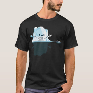 フリーハグチタン氷山おもしろいRMSタイタニック Tシャツ