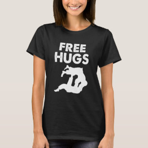 フリーハグブラジル柔術男女柔術 Tシャツ