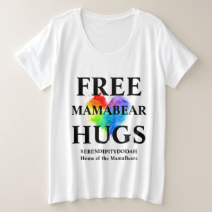 フリーハグプラスシャツ プラスサイズTシャツ