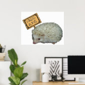 フリーハグヘッジホッグ ポスター (ホームオフィス)