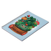 フリーハグ多肉植物 ノートブック (左側)