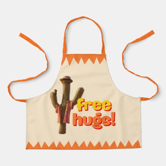 フリーハグ! エプロン (正面)