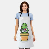 フリーハグ エプロン (着用した状態)