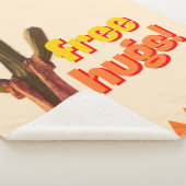 フリーハグ! シェルパブランケット (3/4)