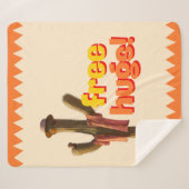 フリーハグ! シェルパブランケット (正面(横))