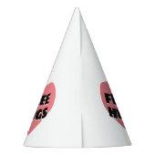 フリーハグ パーティーハット (裏面)