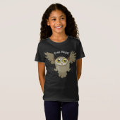 フリーハグ!フクロウ・キッド・ティー Tシャツ (正面フル)