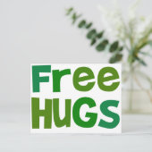 フリーハグ ポストカード (スタンド正面)