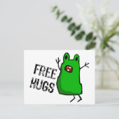フリーハグ ポストカード (スタンド正面)
