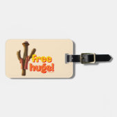 フリーハグ！ ラゲッジタグ (正面横)