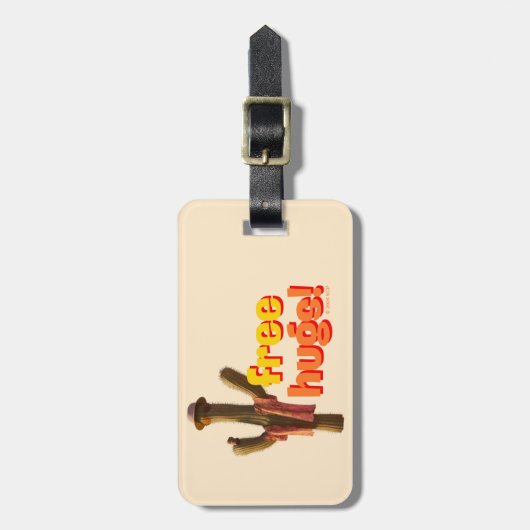 フリーハグ! ラゲッジタグ (正面縦)