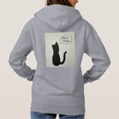 フリーハグ！冗談じゃないTouchだ。 パーカ (裏面)