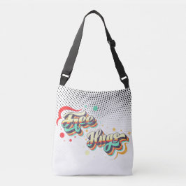 フリーハグ – Deluxe カラフル Dots Mix Edition クロスボディバッグ