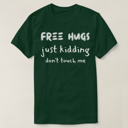 フリーハグ Tシャツ (デザイン正面)