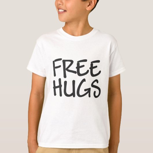 フリーハグ Tシャツ (正面)
