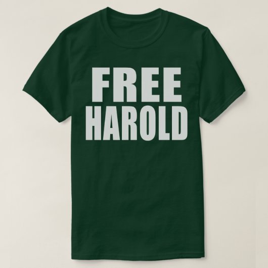 フリーハロルド1 Tシャツ (デザイン正面)