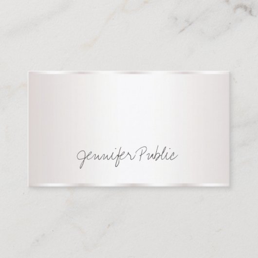 フリーハンドスタイリッシュスクリプエレガントト・グラマラス平野 名刺 (正面)