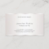 フリーハンドスタイリッシュスクリプエレガントト・グラマラス平野 名刺 (裏面)