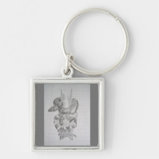 フリーハンドスネークキーチェーン キーホルダー