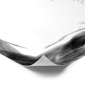 フリーハンドペンシルのスケッチ壁のデコ ポスター (角)