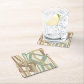 フリーハンド絵画ズバイノーマン・ワイアット スクエアペーパーコースター (インサイチュ)