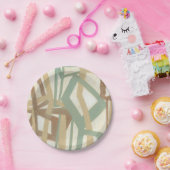 フリーハンド絵画ズバイノーマン・ワイアット ペーパープレート (パーティー)