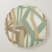 フリーハンド絵画ズバイノーマン・ワイアット ラウンドクッション (裏面)