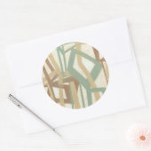 フリーハンド絵画ズバイノーマン・ワイアット ラウンドシール (封筒)