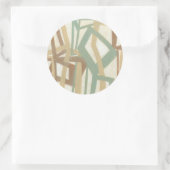 フリーハンド絵画ズバイノーマン・ワイアット ラウンドシール (バッグ)