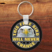 フリーバードキーチェーン キーホルダー (正面)