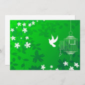 フリーバード招待状 招待状 (正面/裏面)