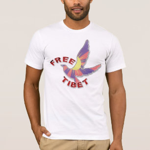 フリーバード フリー・チベット Tシャツ