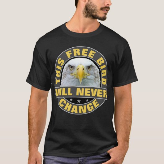 フリーバード(暗) Tシャツ (正面)