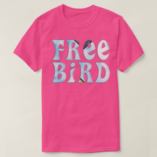 フリーバード Tシャツ (デザイン正面)