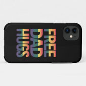 フリーパパハグLGBTQゲイプライド月報誇りを持った徒 Case-Mate iPhoneケース (裏面(横))