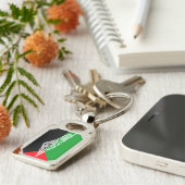 フリーパレスチナの地図と国旗فلسطين キーホルダー (側面)
