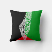 フリーパレスチナの地図と国旗فلسطين クッション (裏面)